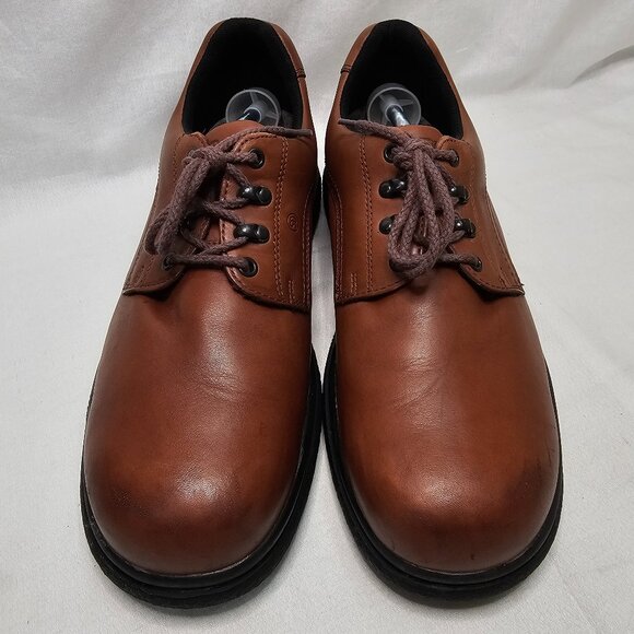 Red Wing 8619 Leather Work Casual Soft Toe Oxfords Brown Men\'s Size 12D - VTG main image 11